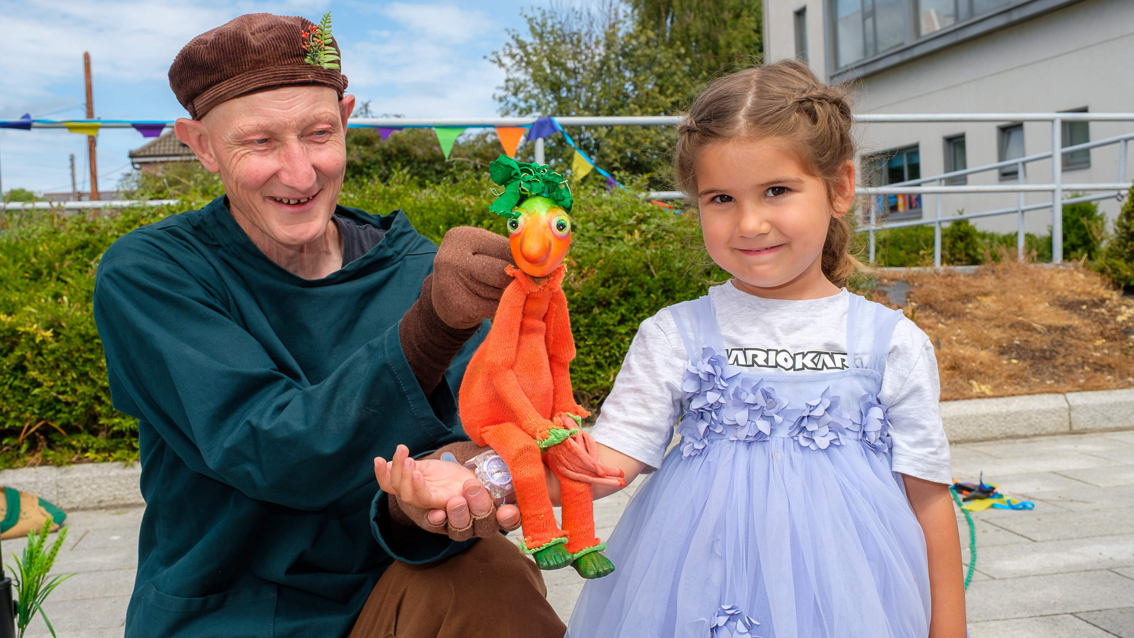 Families Explore Puppetry at Mermaid Arts Centre