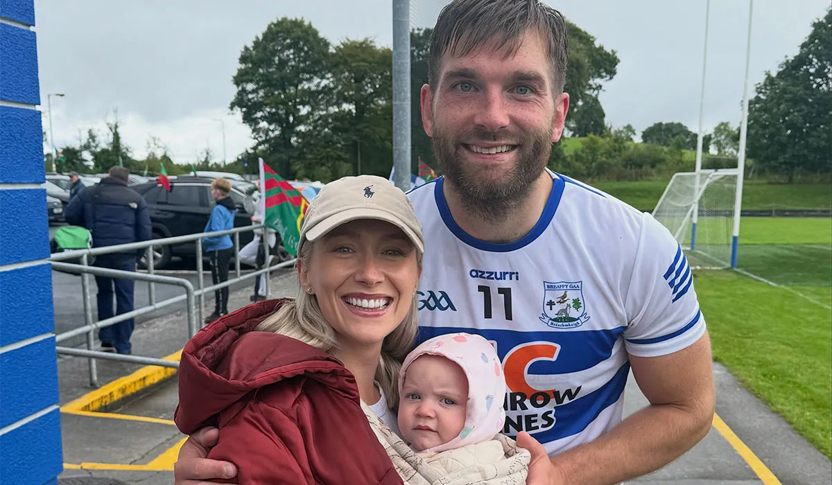 Aidan O'Shea and Kristen Celebrate Anniversary