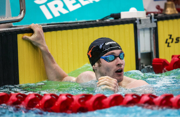 Jack Kelly Sets Irish Record at Aquatics Championships