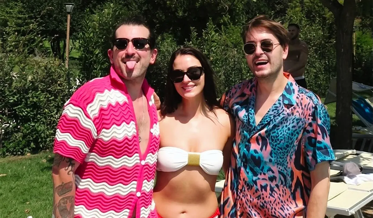 Laura Fox Celebrates Pre-Wedding Pool Party