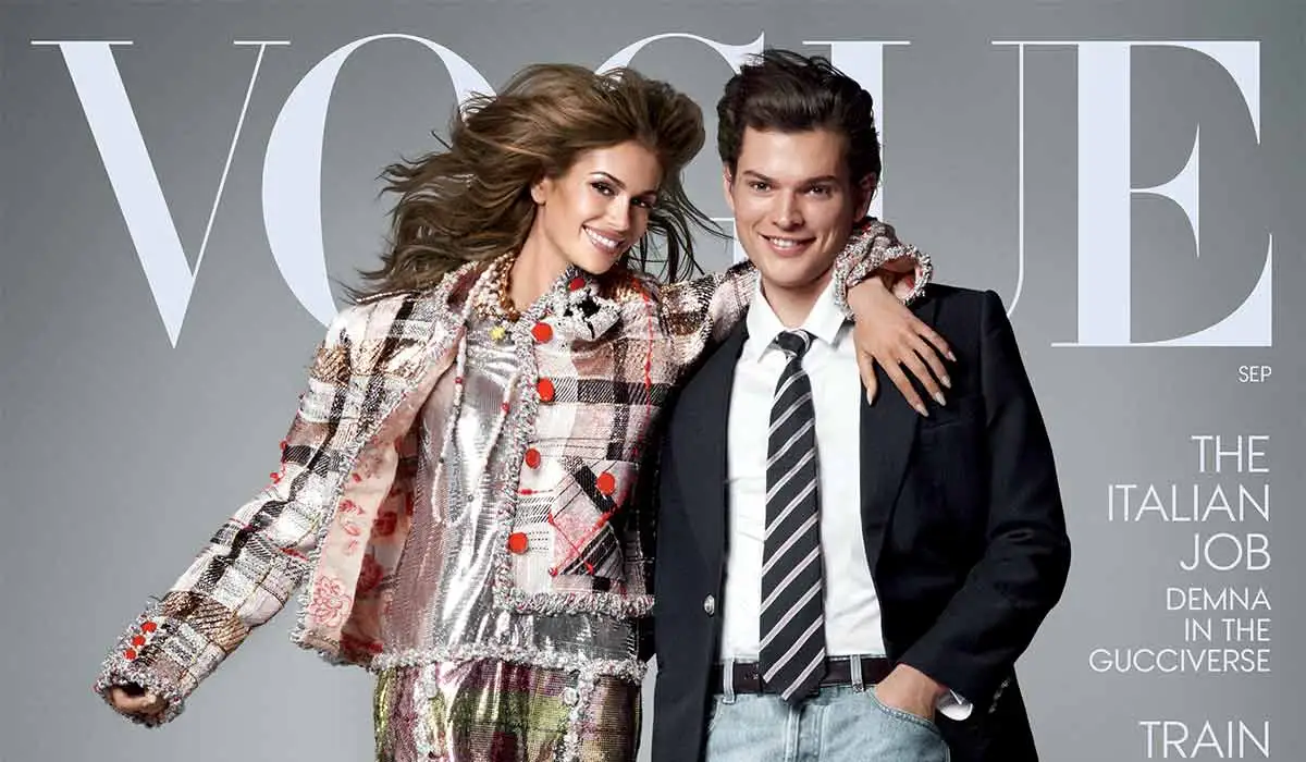 Cindy Crawford's daughter and Richard Gere’s son