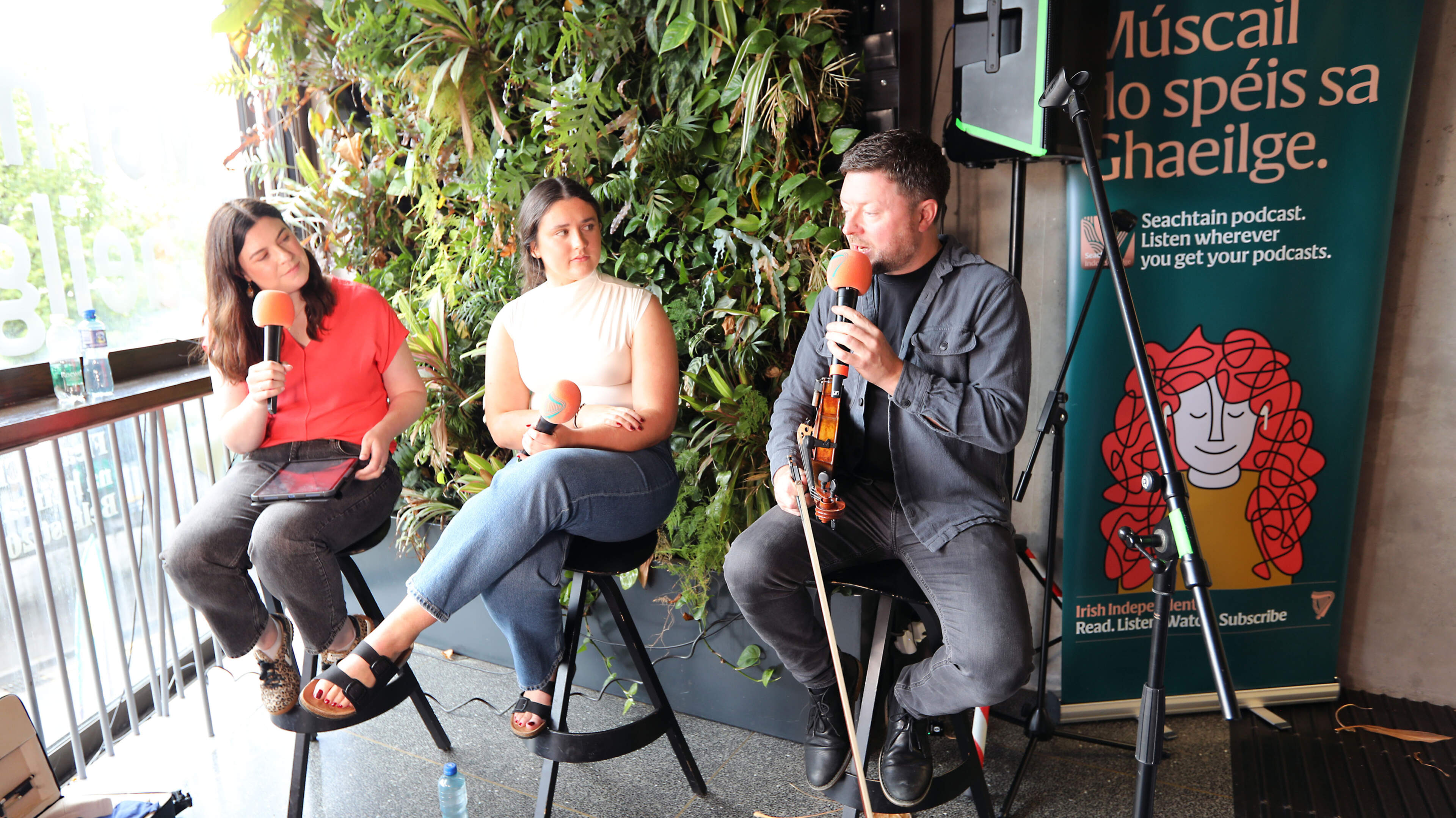 Special Guests on Irish Music Festival Broadcast