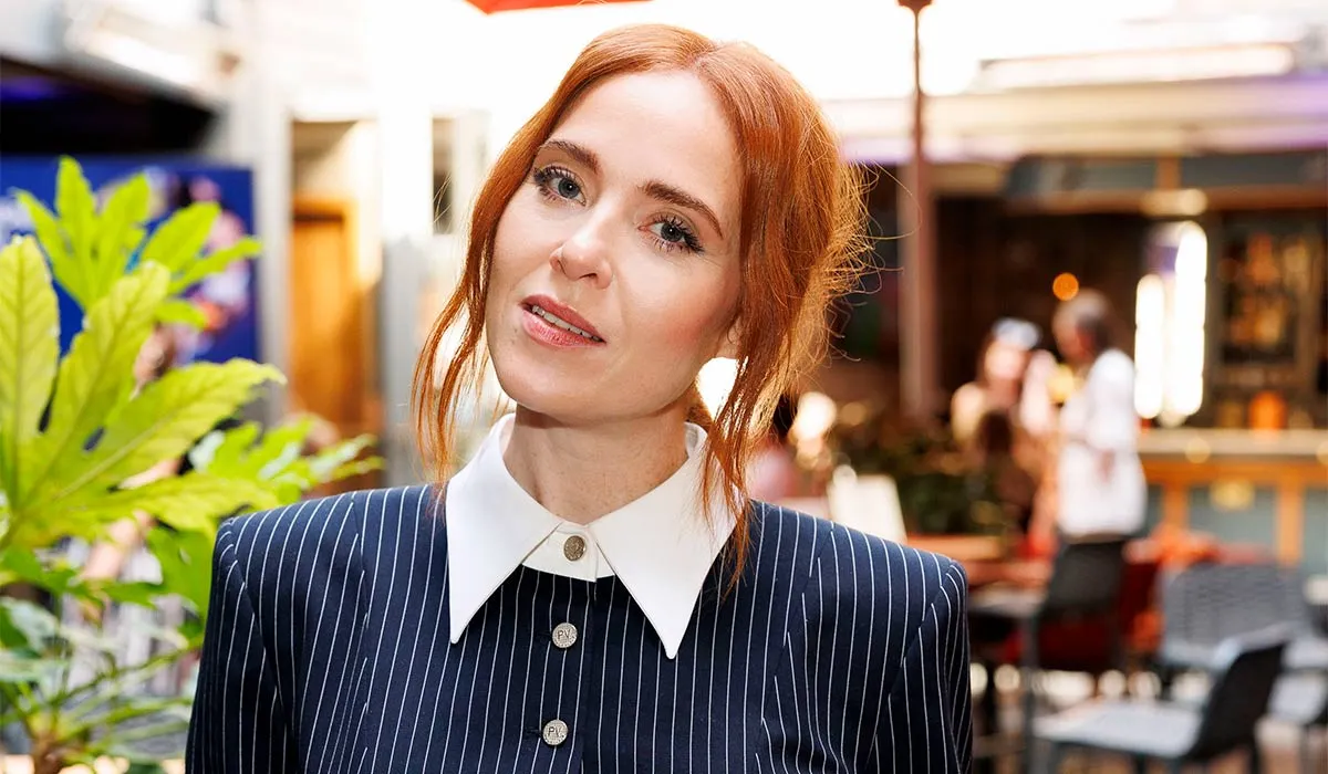 Angela Scanlon discusses family life in London