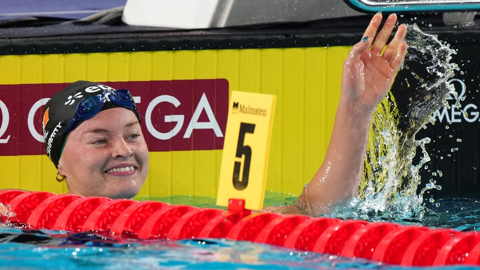 McSharry takes silver in 100m breaststroke
