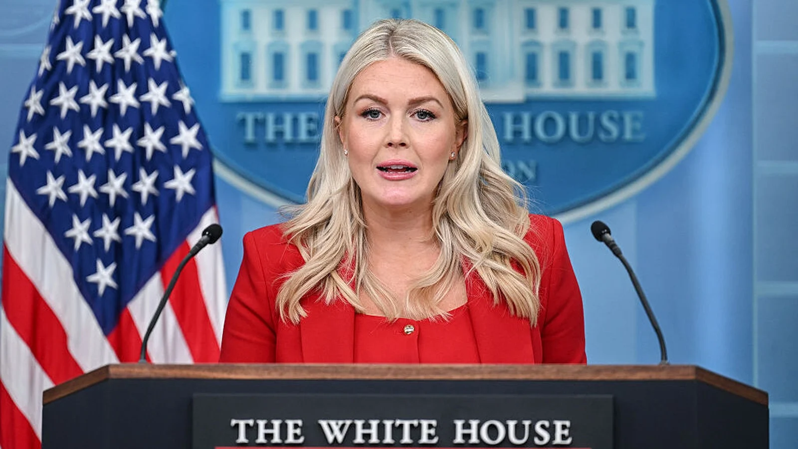 Leavitt to leave US press secretary job