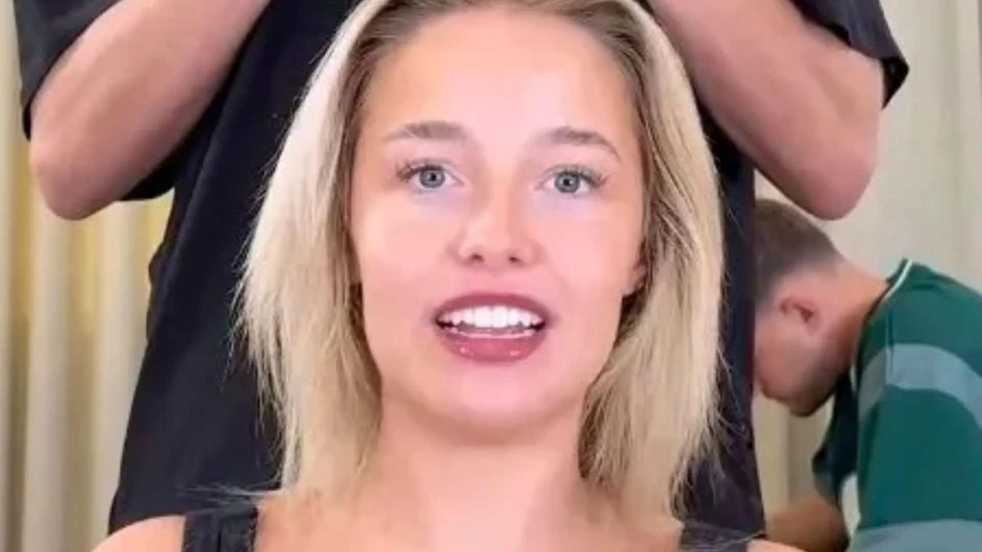 Ellie Chadwick Reveals Natural Hair After Extensions