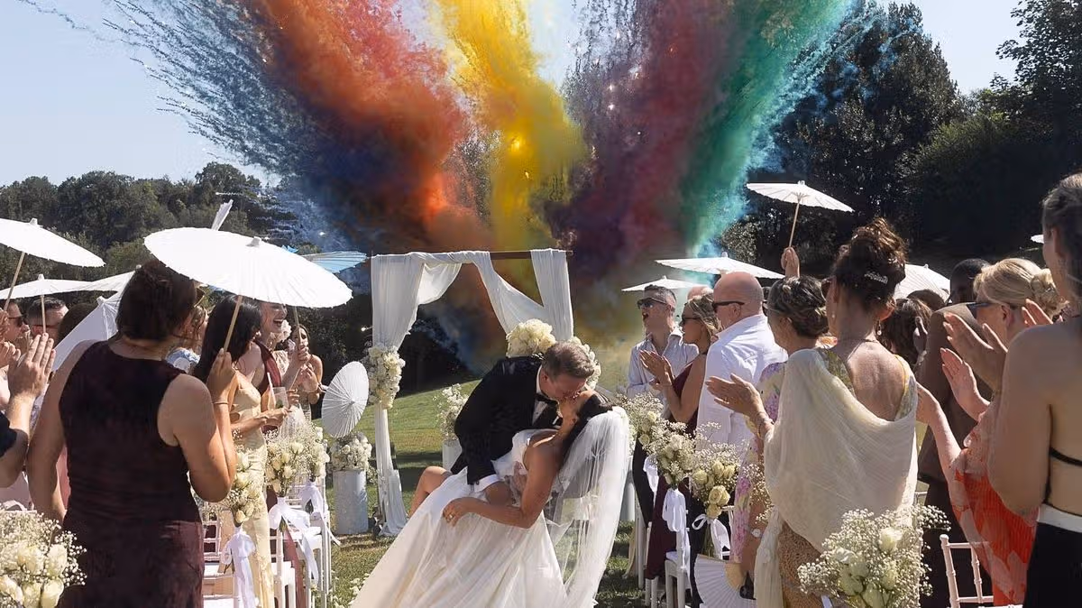 Laura Fox Shares Photos from Italian Wedding