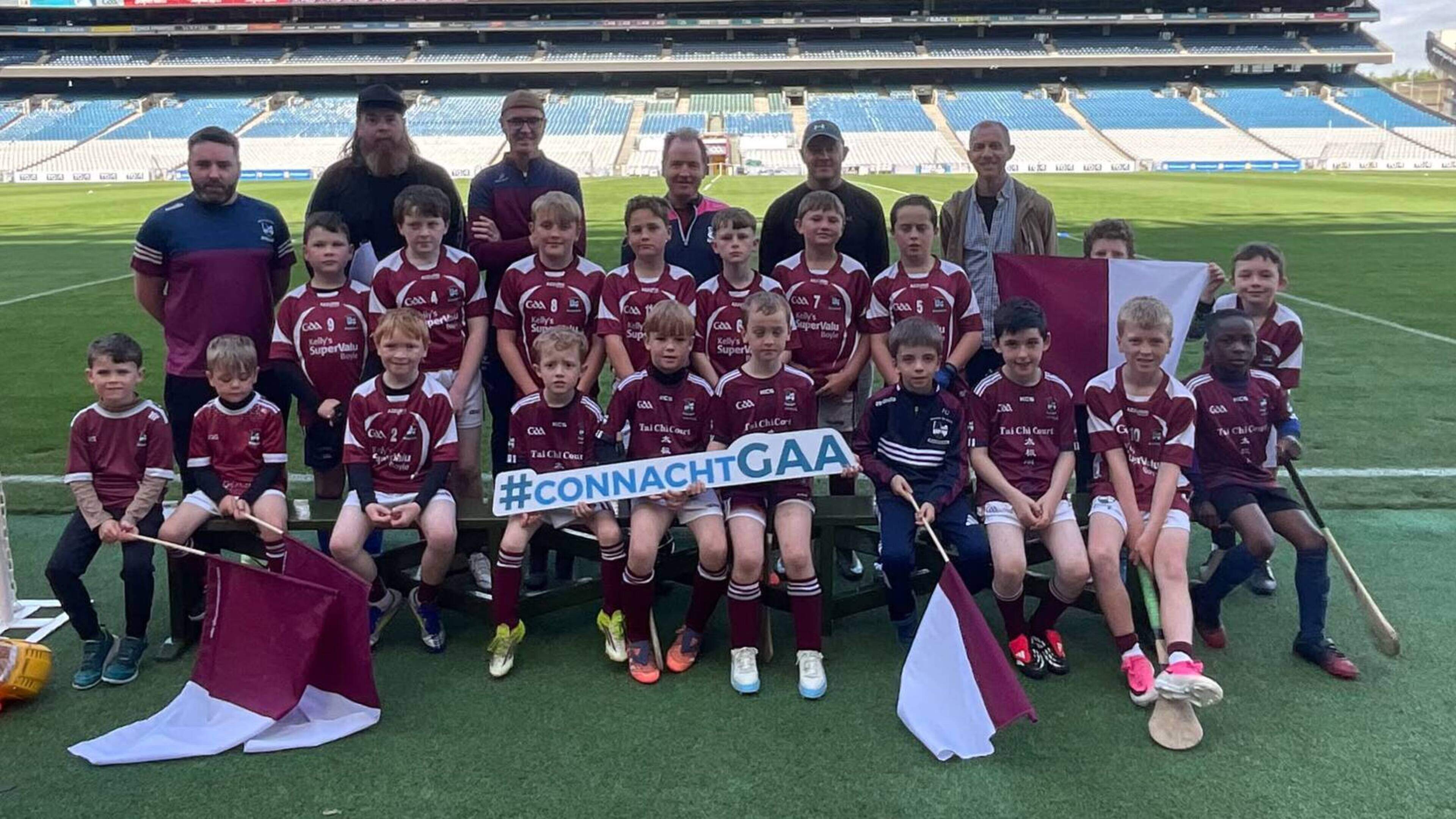 Boyle Hurling Team Competes at Croke Park