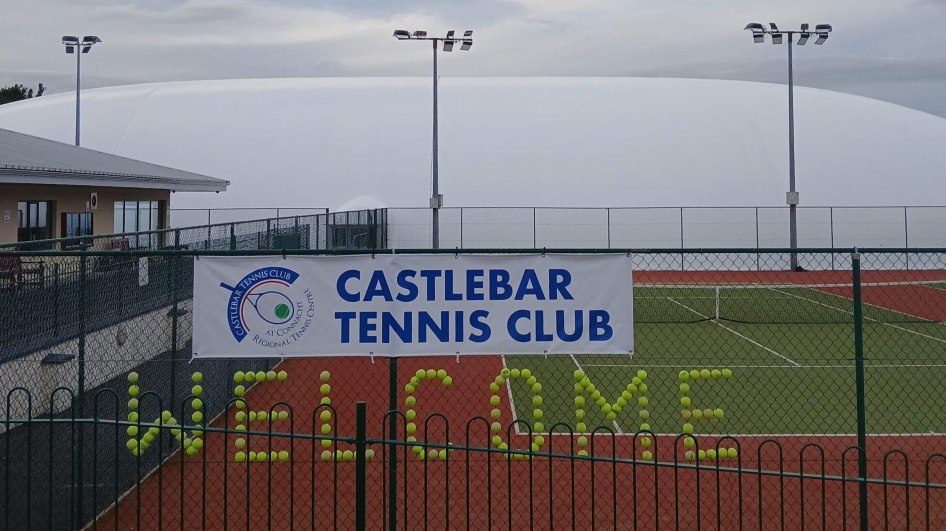 Castlebar Tennis Club Installs New Dome
