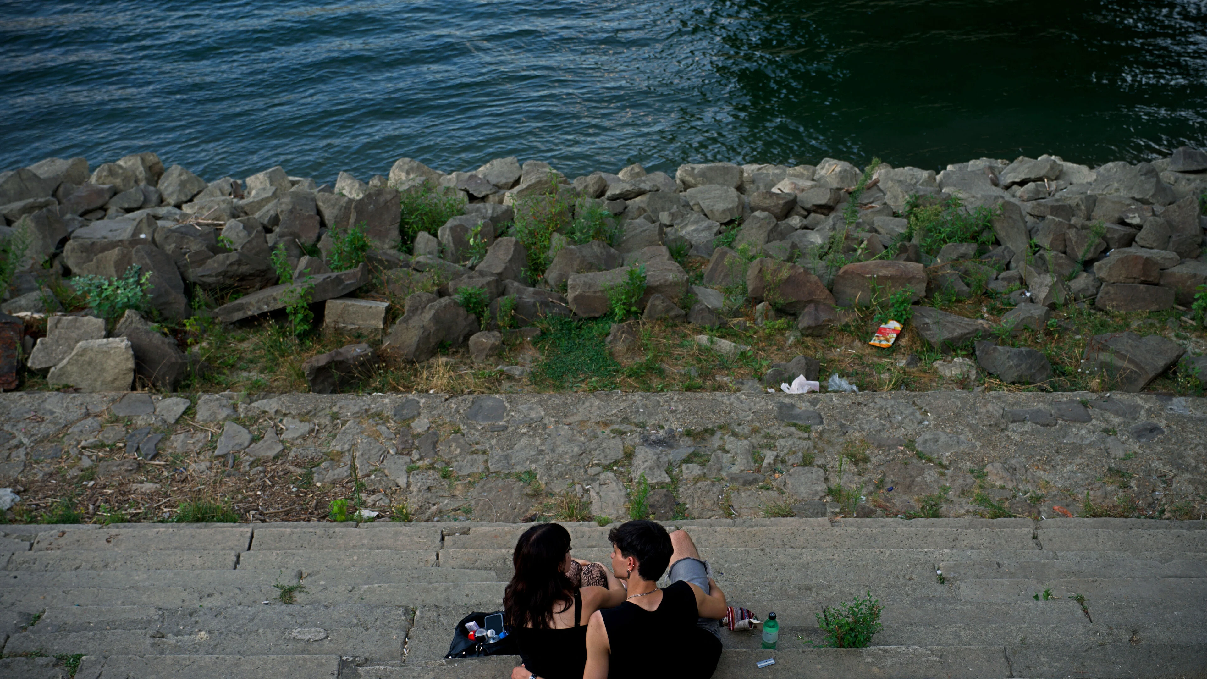 Record-low Danube River exposes climate risk