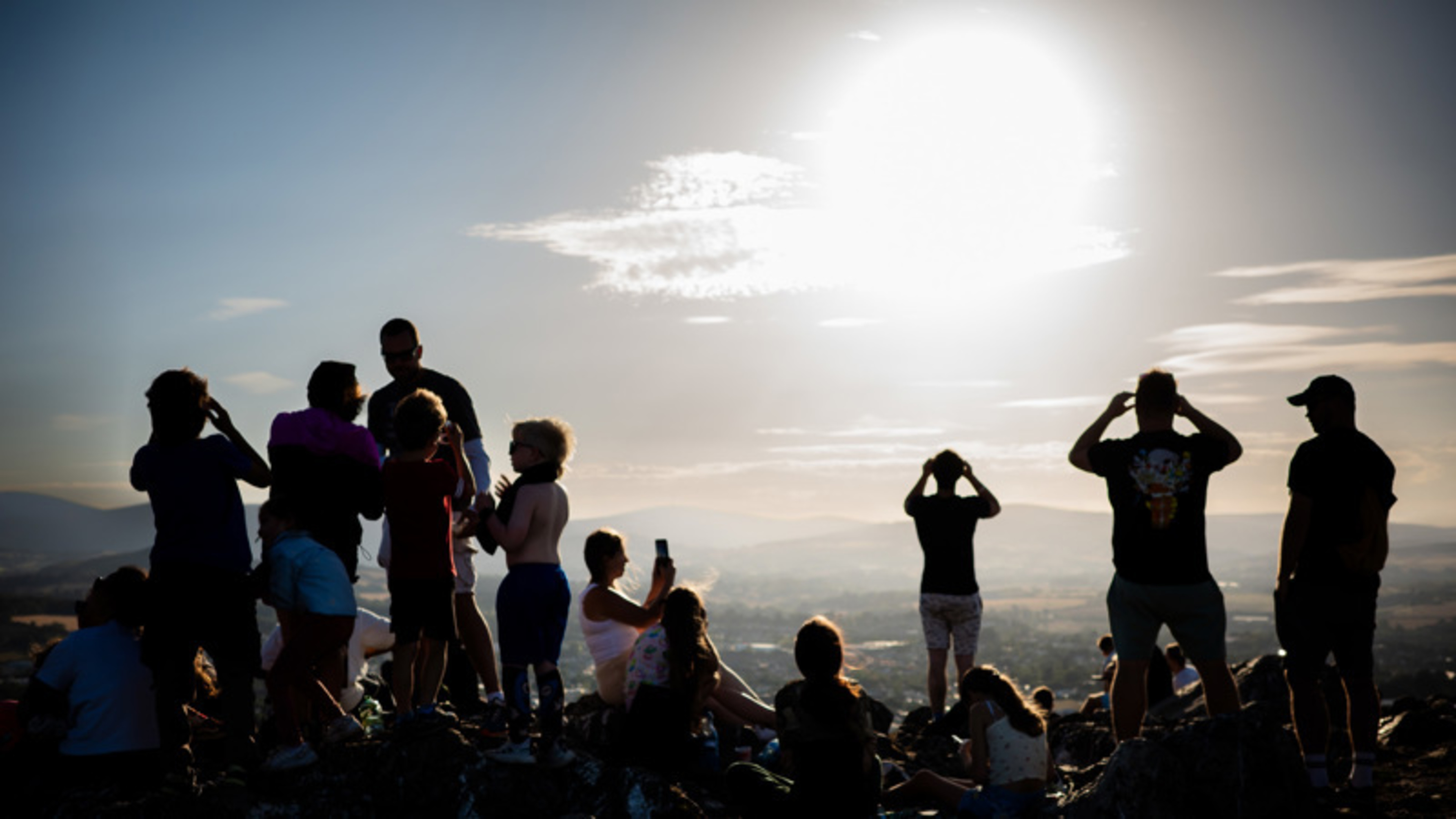 Hiking Bray Head for Solar Eclipse Experience