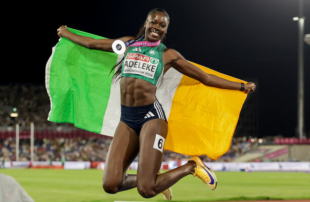 Rhasidat Adeleke wins 200m silver medal