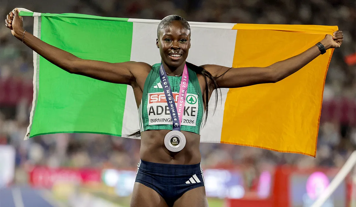Adeleke Wins European Silver Medal in Birmingham