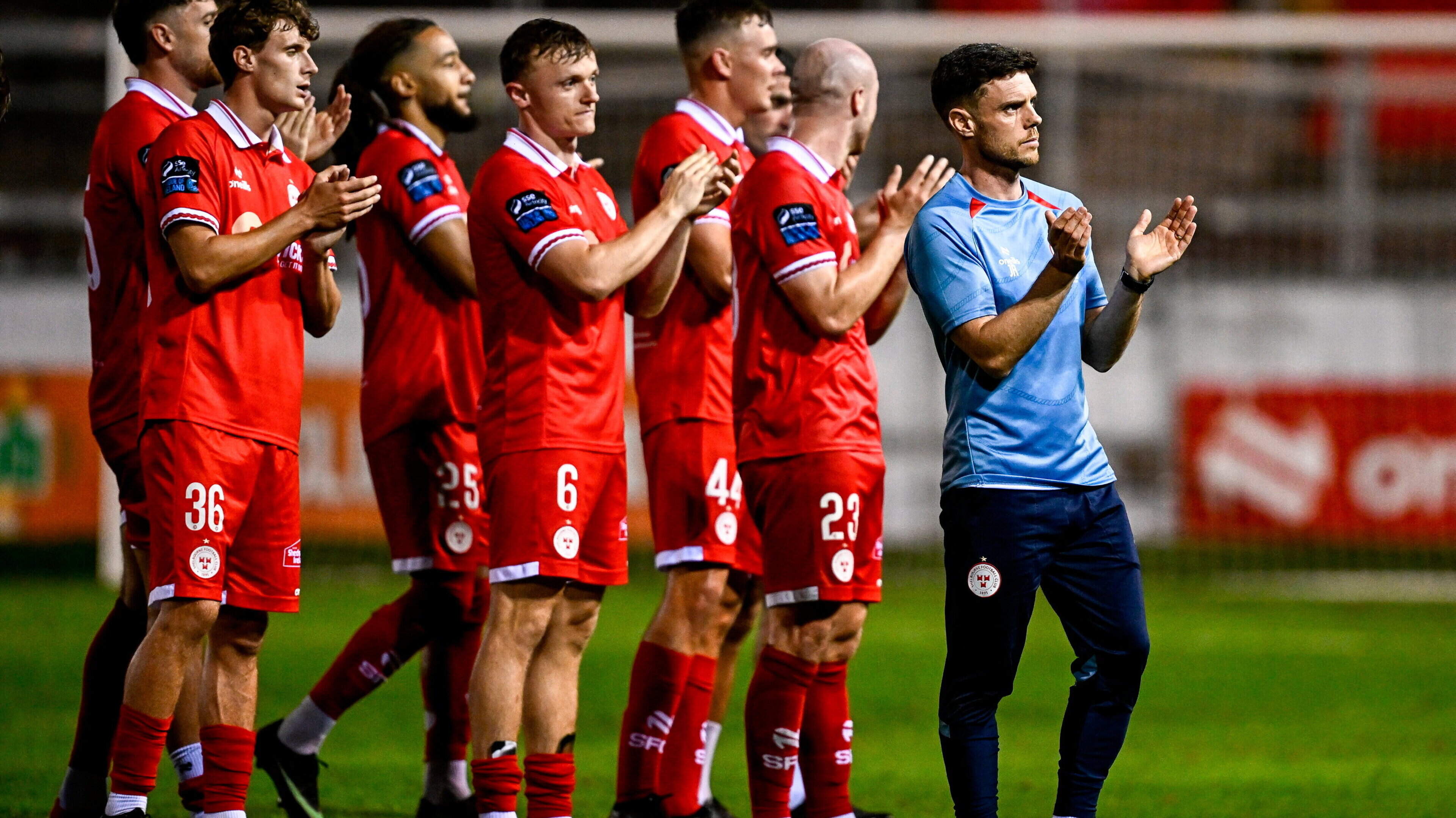 Shels boss John Russell reacts to Ajax match