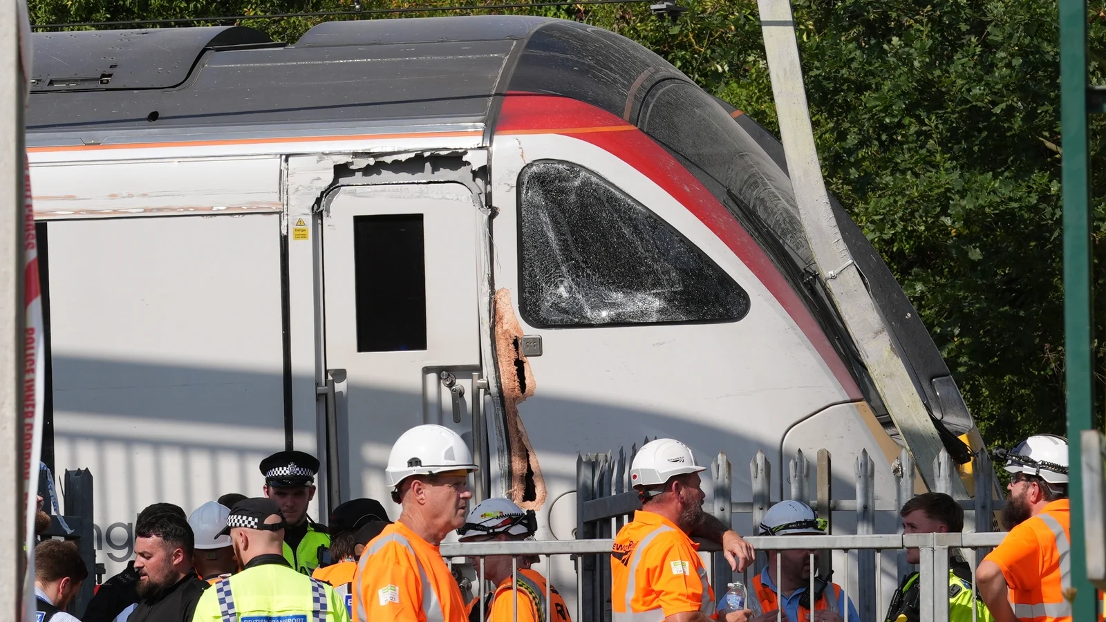 Second train derails in UK after previous incident
