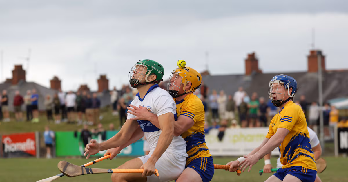 St John’s and Rossa draw in Antrim hurling derby