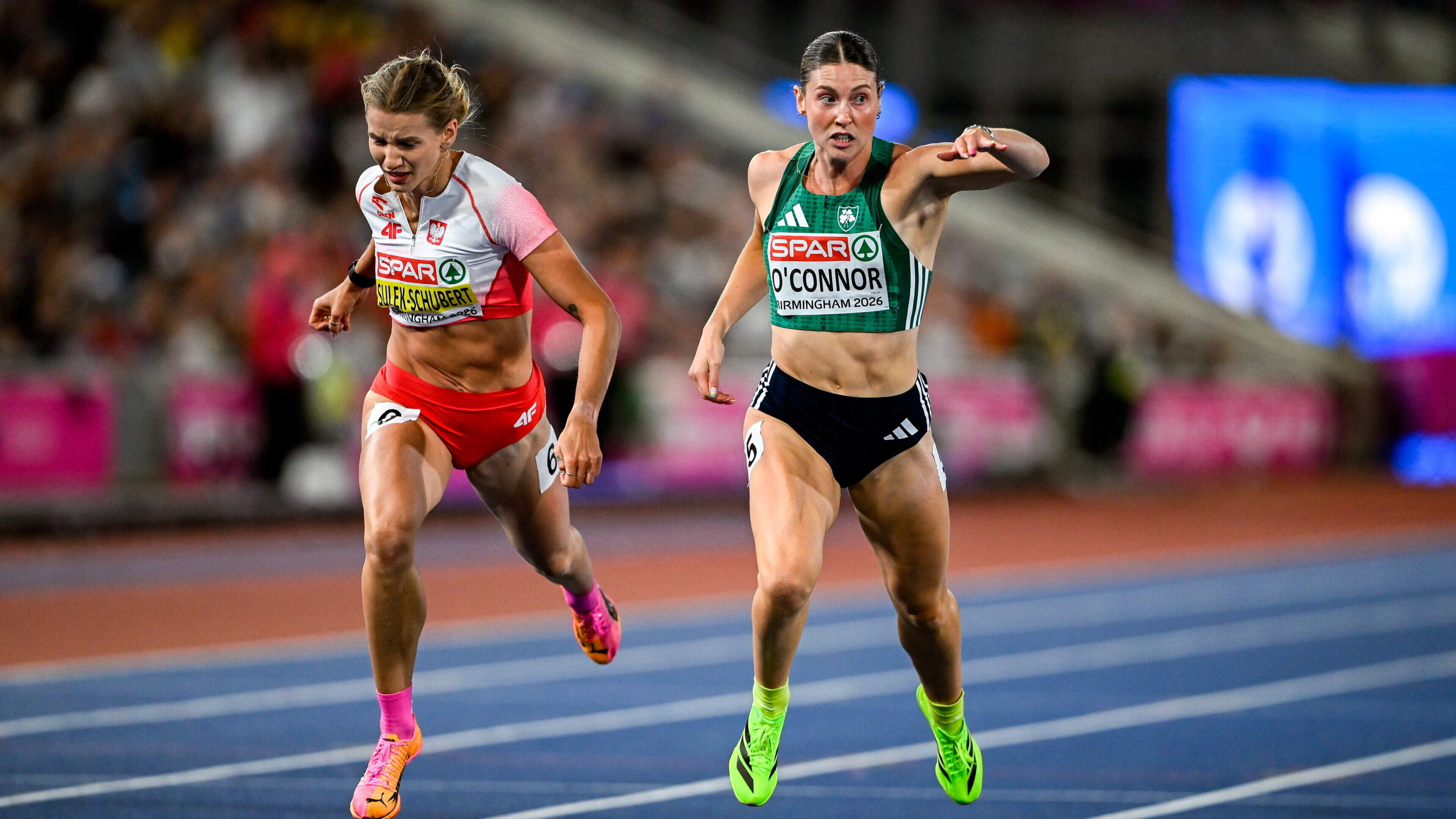 O’Connor Third in 200m Heat at Championships