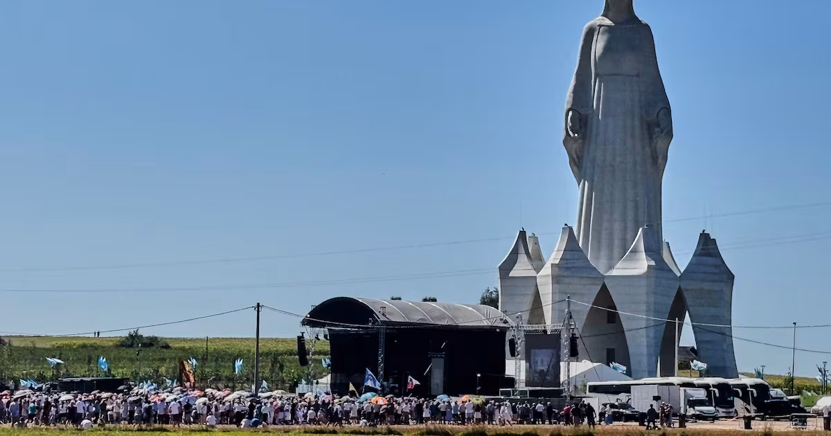 Europe’s Tallest Virgin Mary Statue Inaugurated