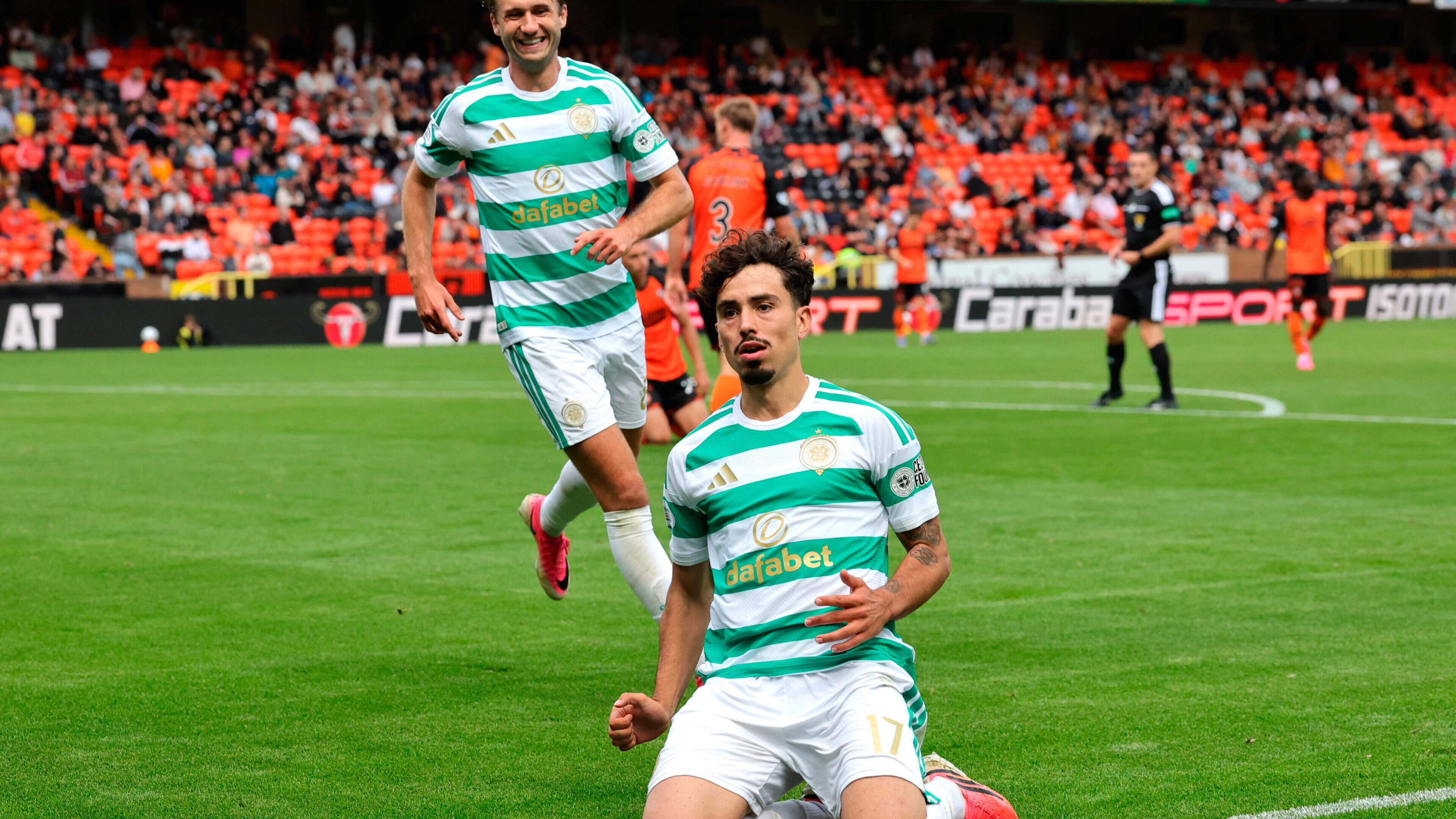 Celtic Wins Scottish League Cup Match