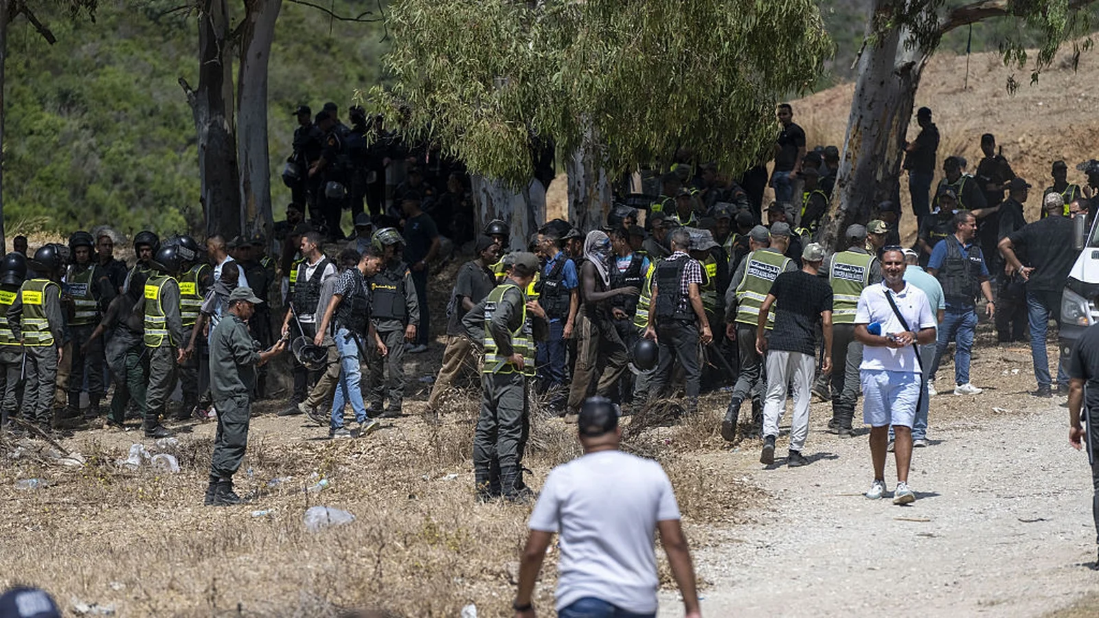 111 Migrants Detained in Ceuta Crossing Attempt