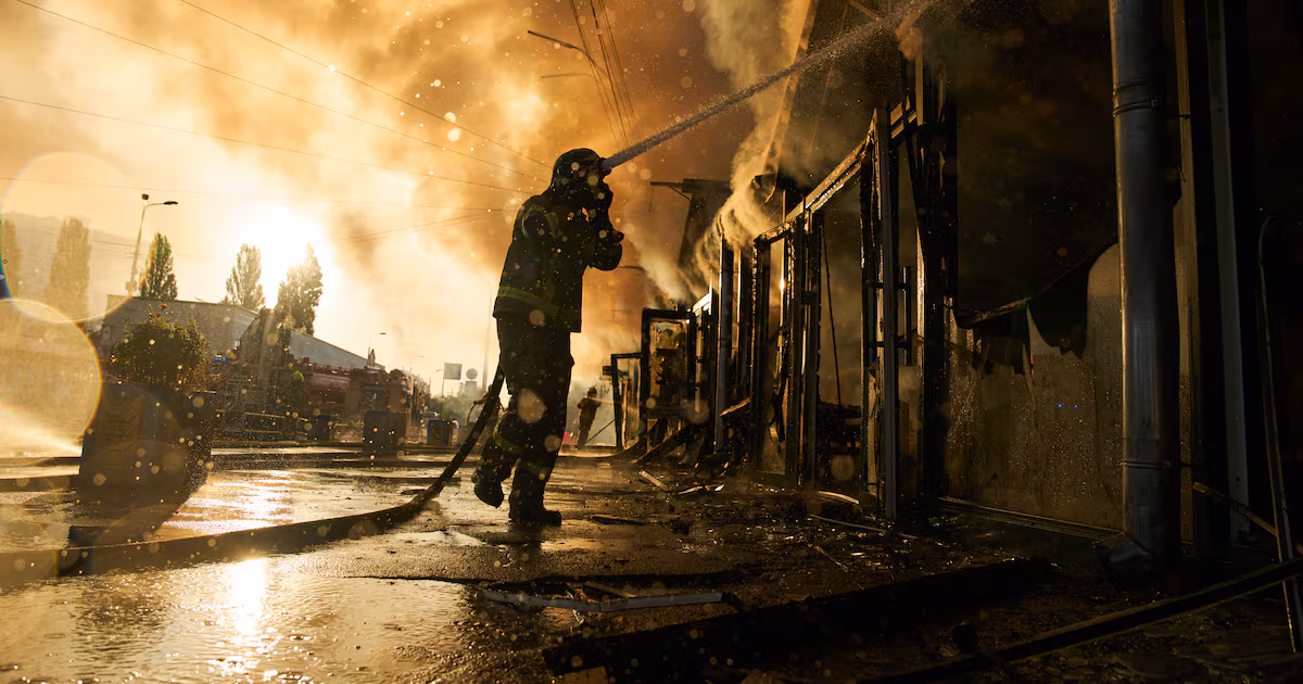 Ukraine launches major drone attack on Russia