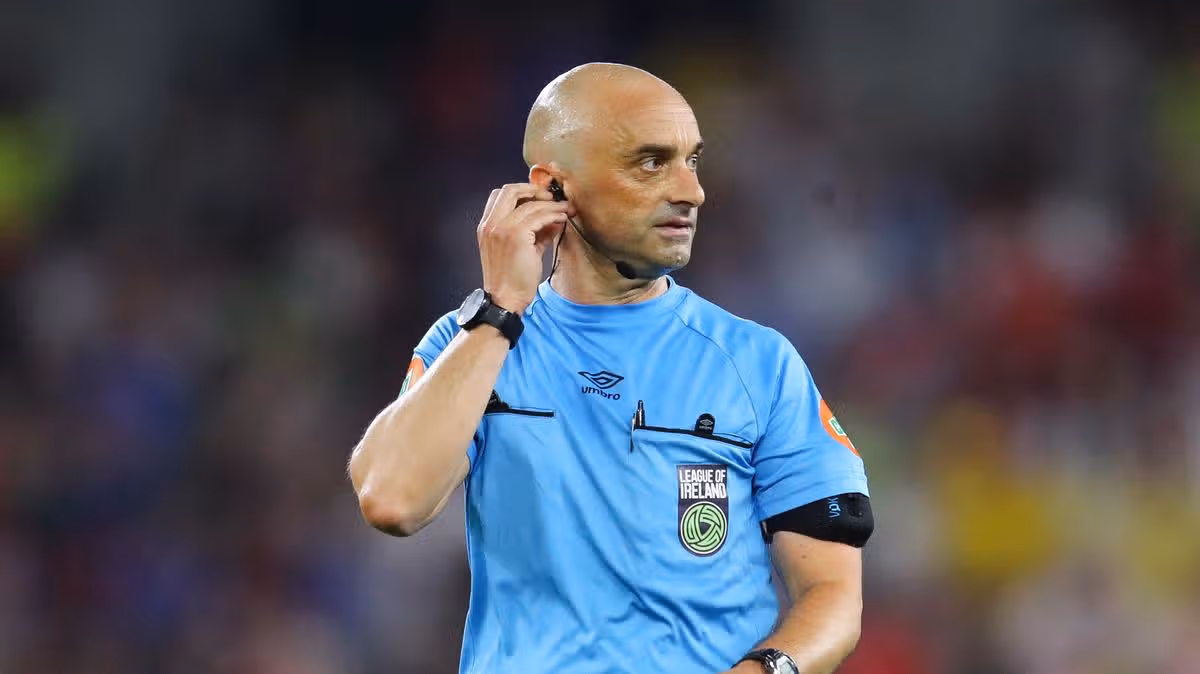 Referee's Wardrobe Malfunction Halts FAI Cup Match
