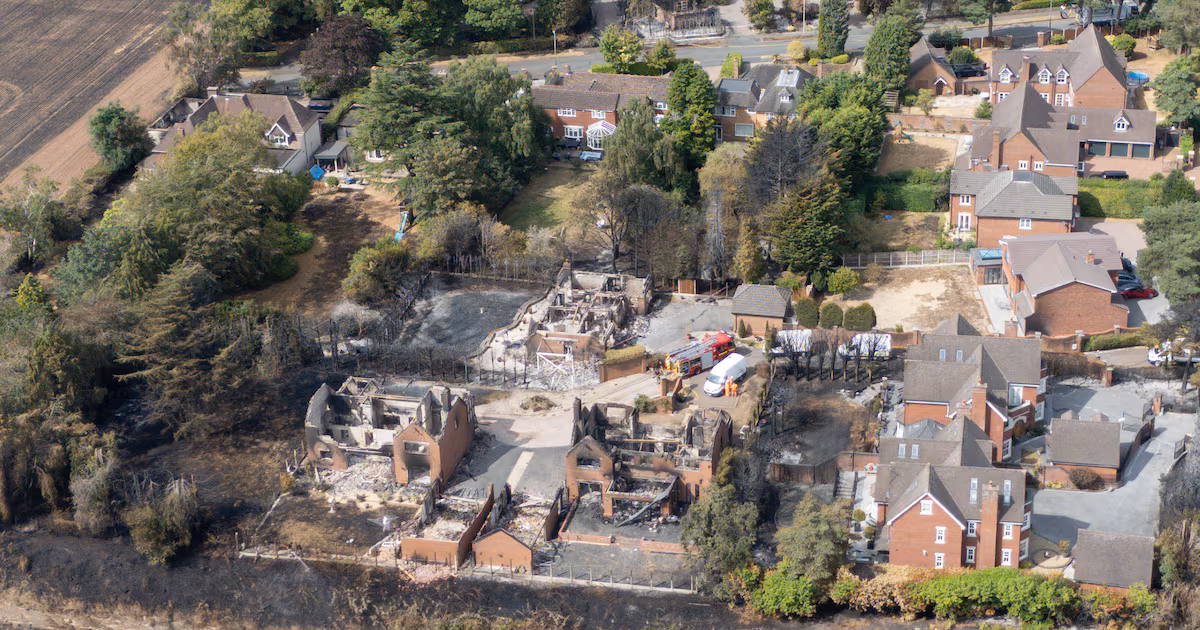Stourbridge wildfire evacuees return home