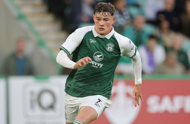 Owen Elding Scores in Hibernian's Cup Victory