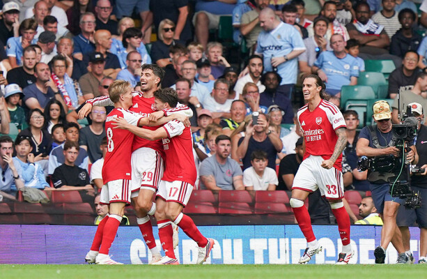 Arsenal defeats Man City in Community Shield