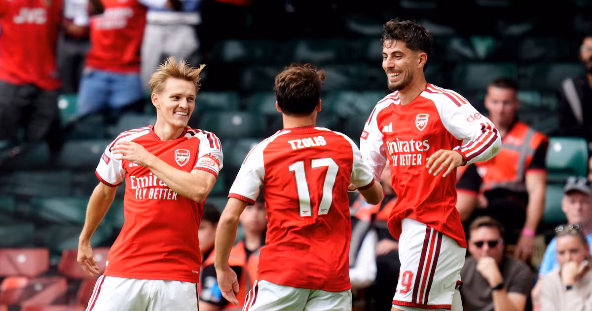 Arsenal wins Community Shield against Manchester City