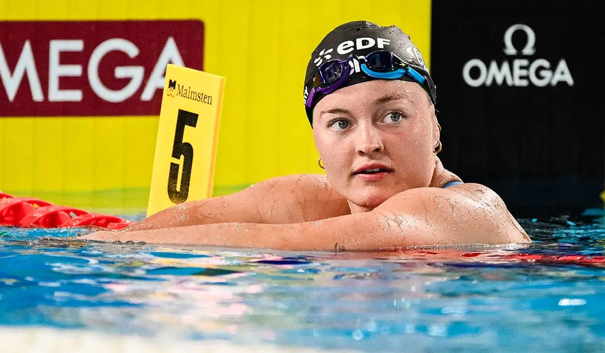 Mona McSharry wins bronze medal in Paris