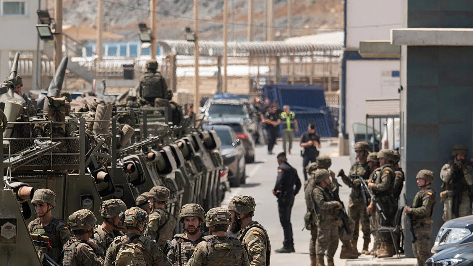 294 arrested over attempted crossings to Ceuta