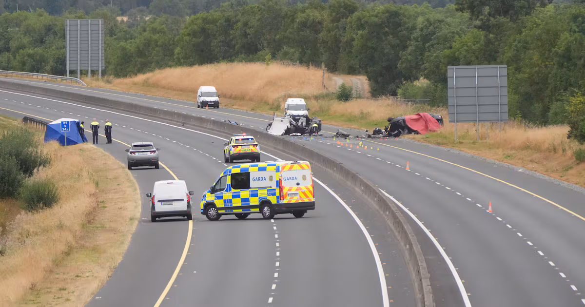 Five Teenagers Dead in Kildare Motorway Crash