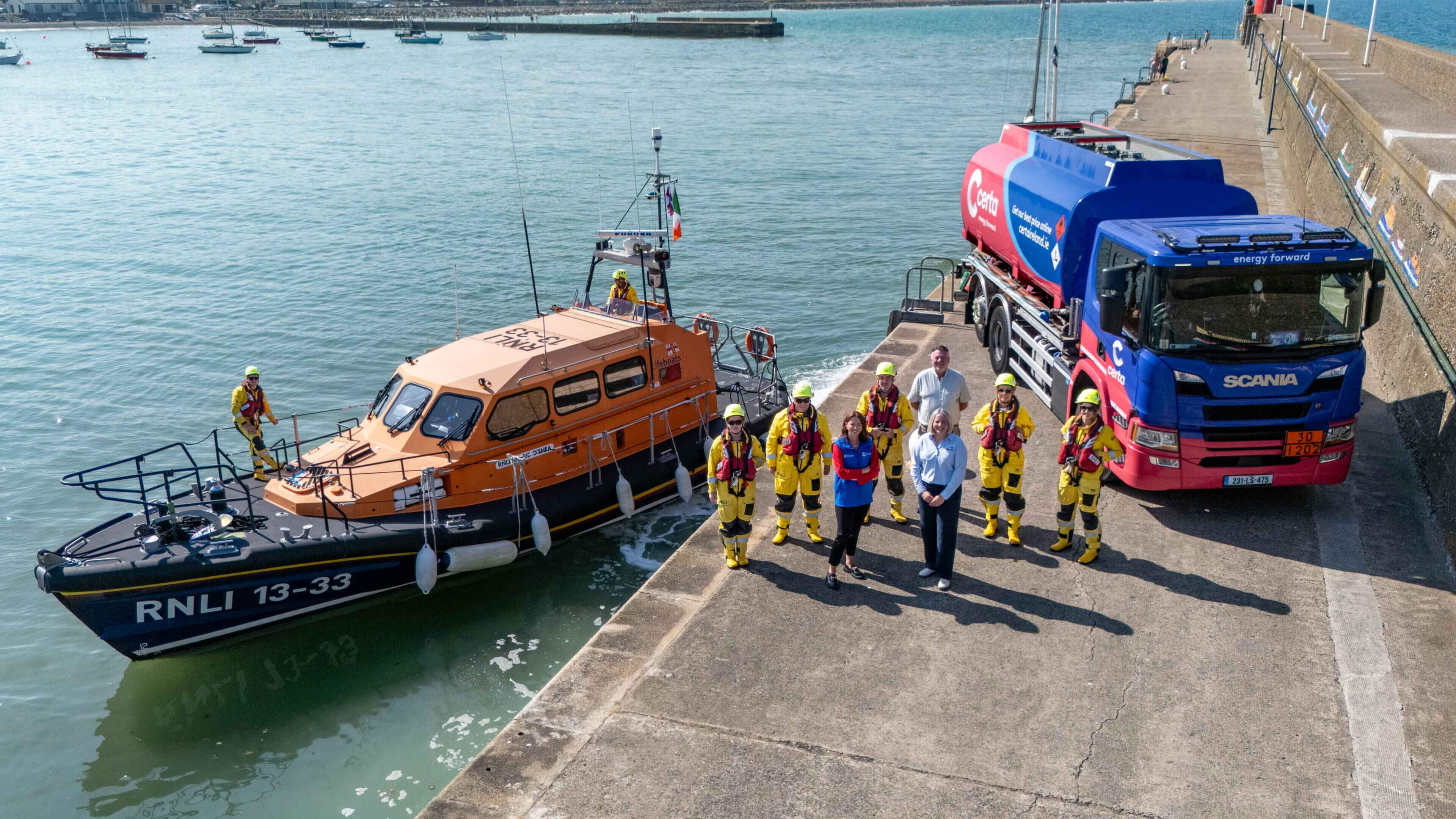 Certa Donates to Wicklow RNLI Volunteers