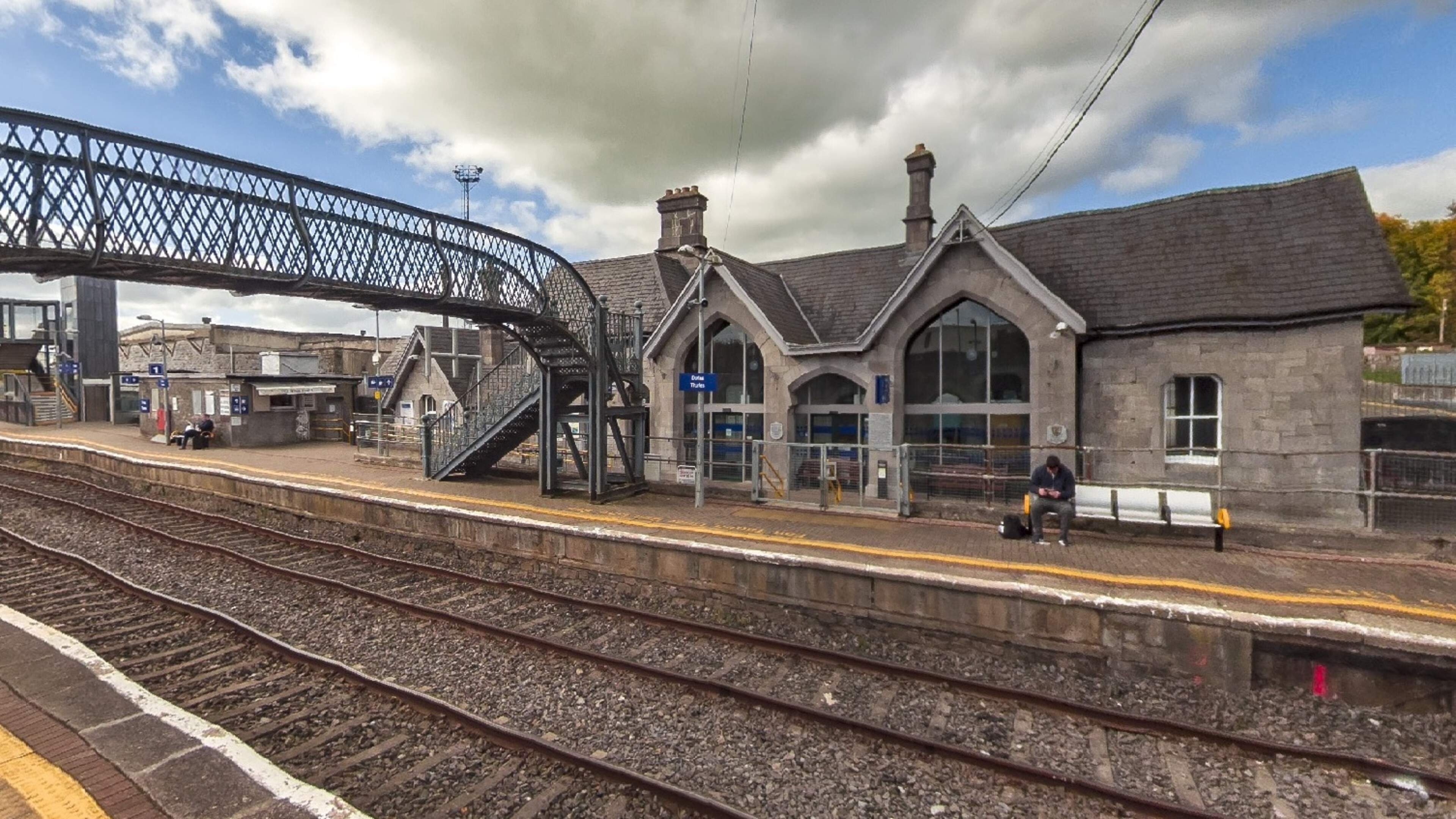 Train services closed after fatal incident