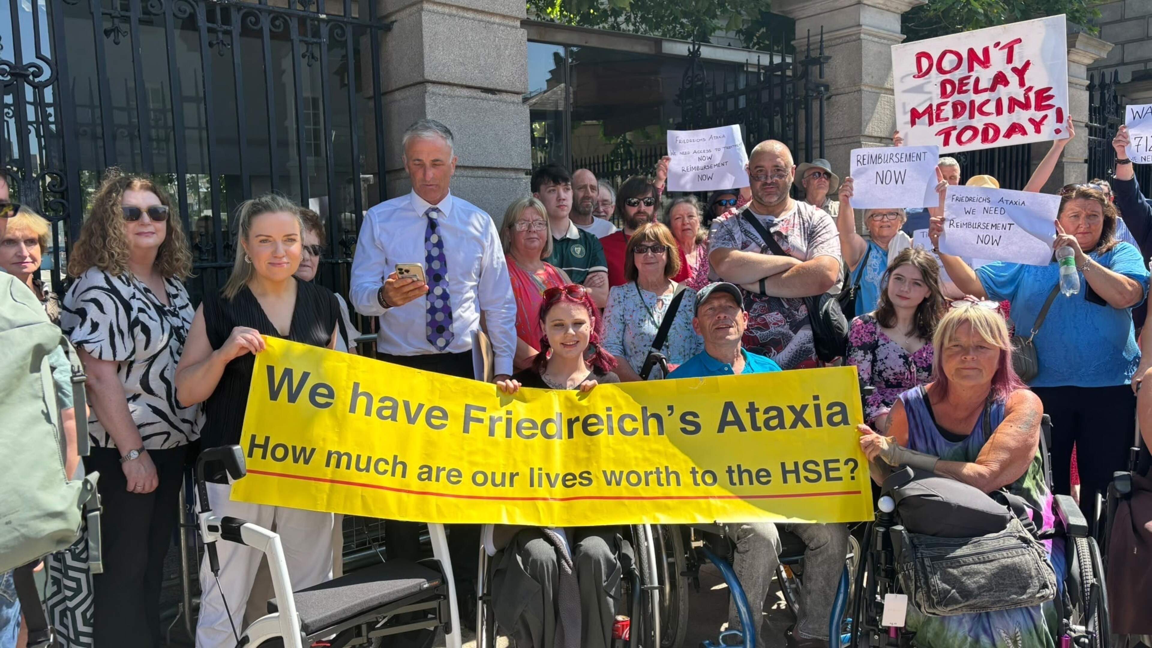Friedreich’s Ataxia Protest Planned in Dublin