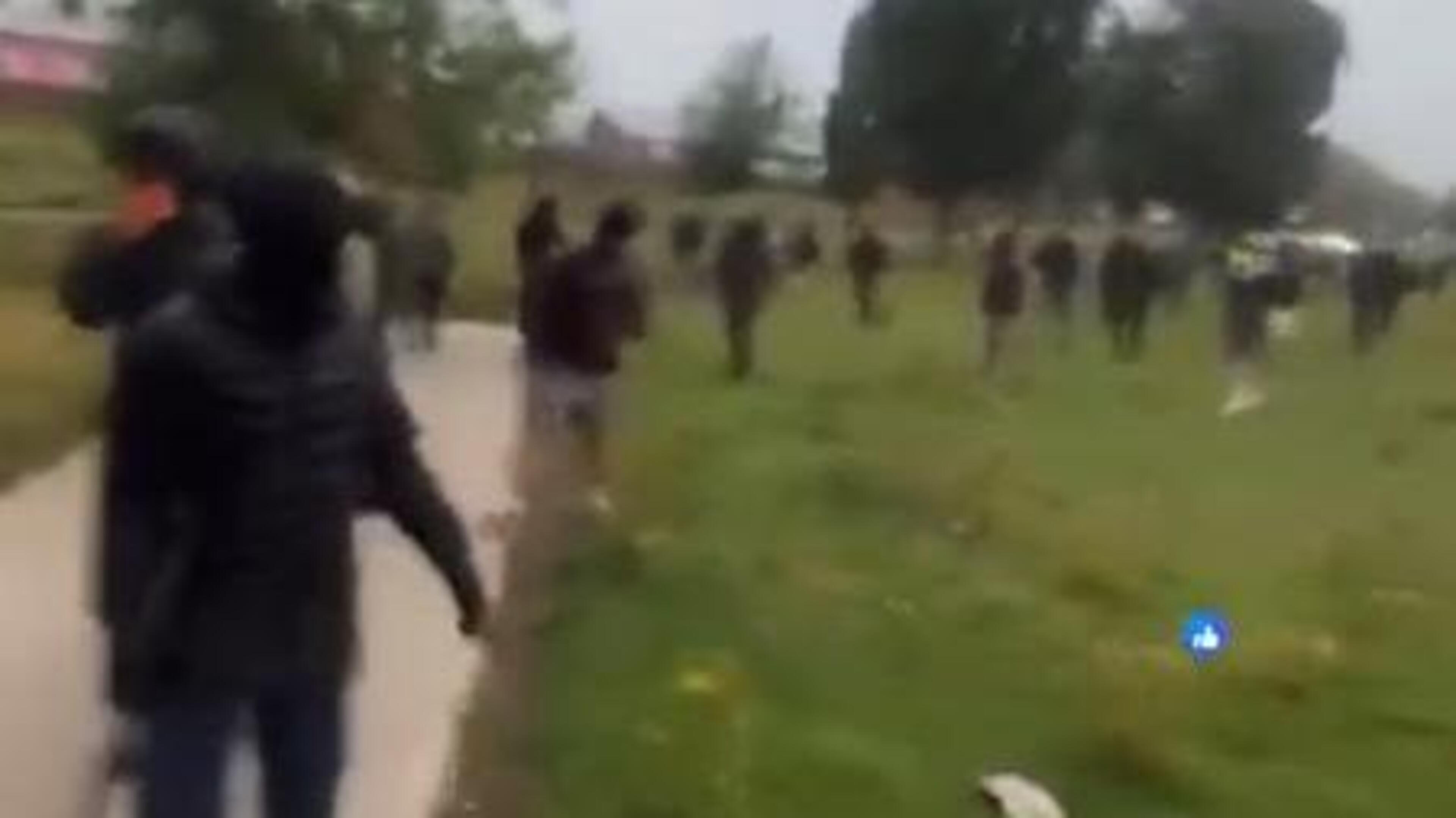 Masked Men Carry Weapons in Limerick Video