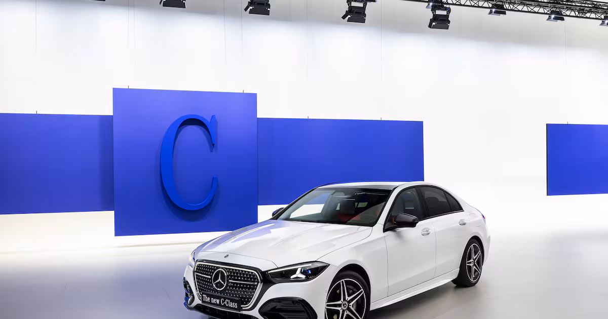 Mercedes launches new combustion C-Class model