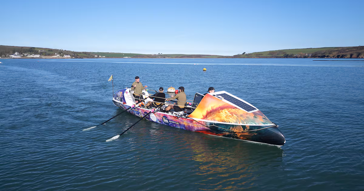 Charity Rowers Complete Circumnavigation of Britain