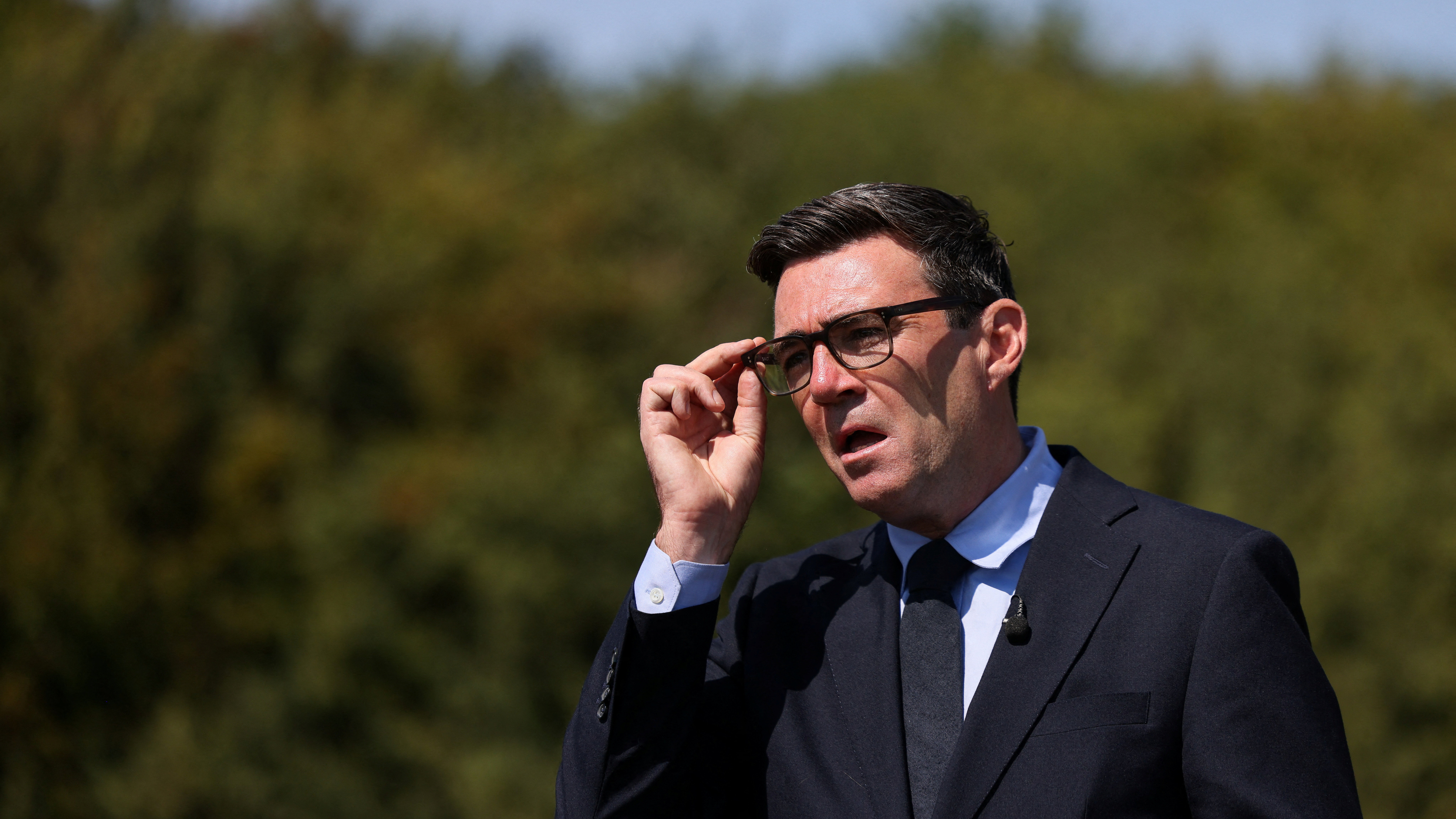 Andy Burnham Messages Trump Chief of Staff Impersonator