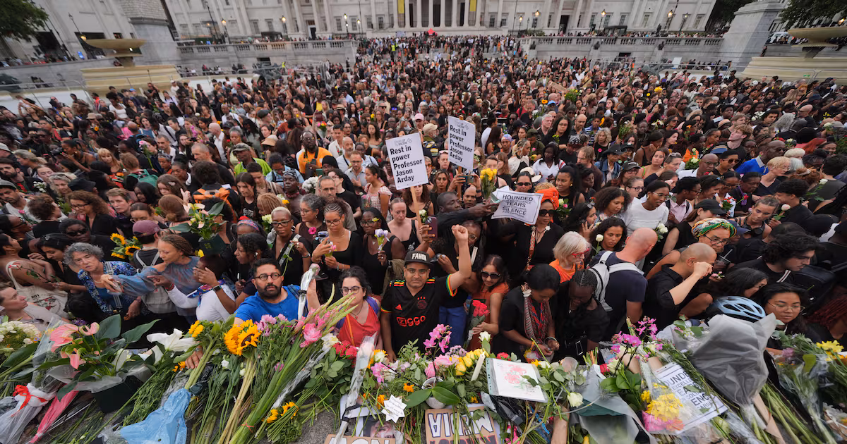 Vigil Held for Professor Jason Arday