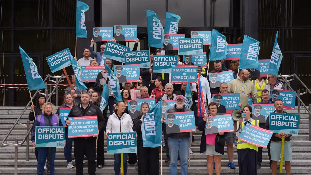Oberstown Workers Picket Amid Safety Concerns