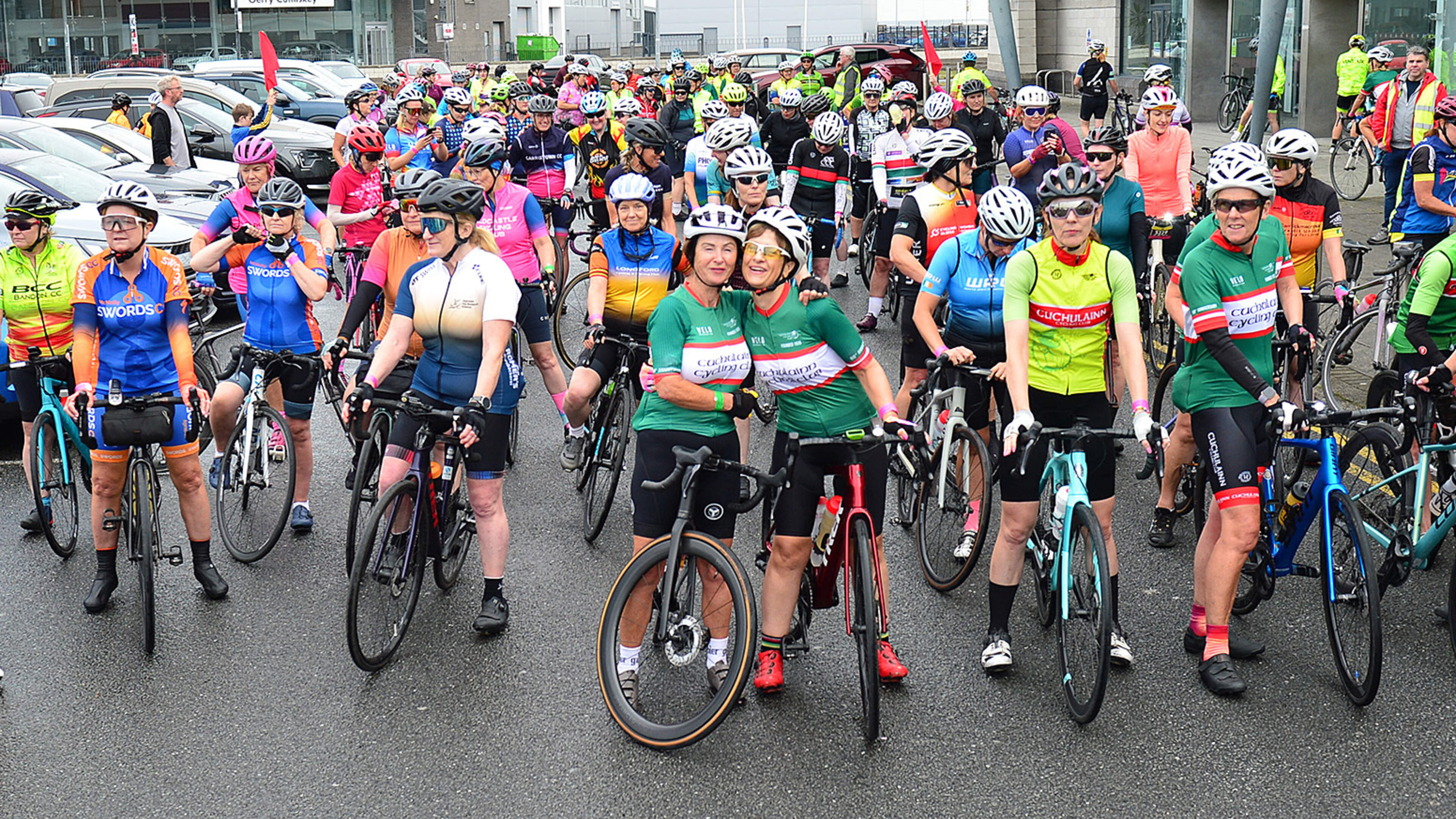 Cyclists Raise Funds for Women’s Aid in Louth