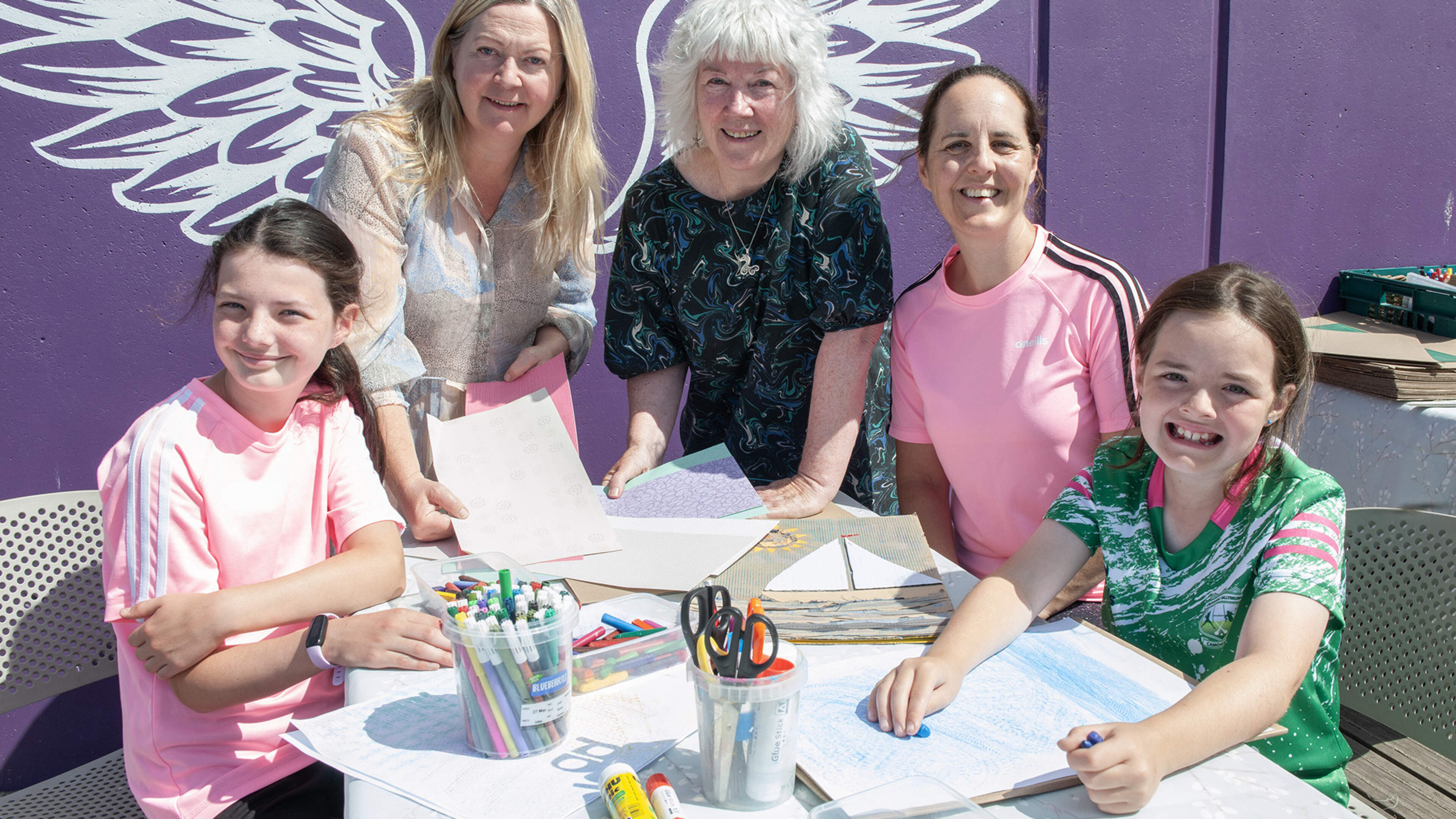 Families Enjoy Crafting in Wexford