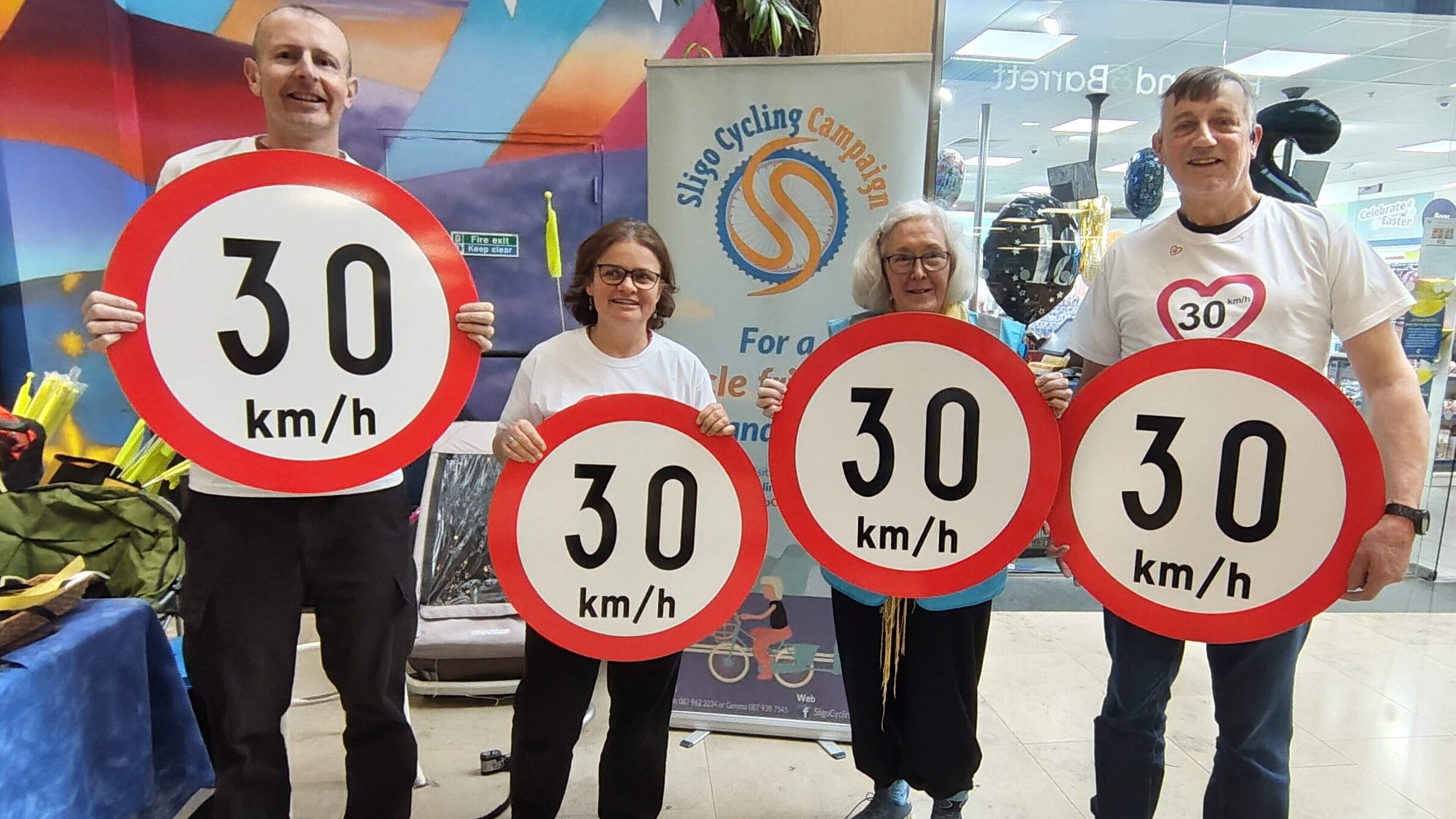 Sligo to Introduce 30 km/h Speed Zones