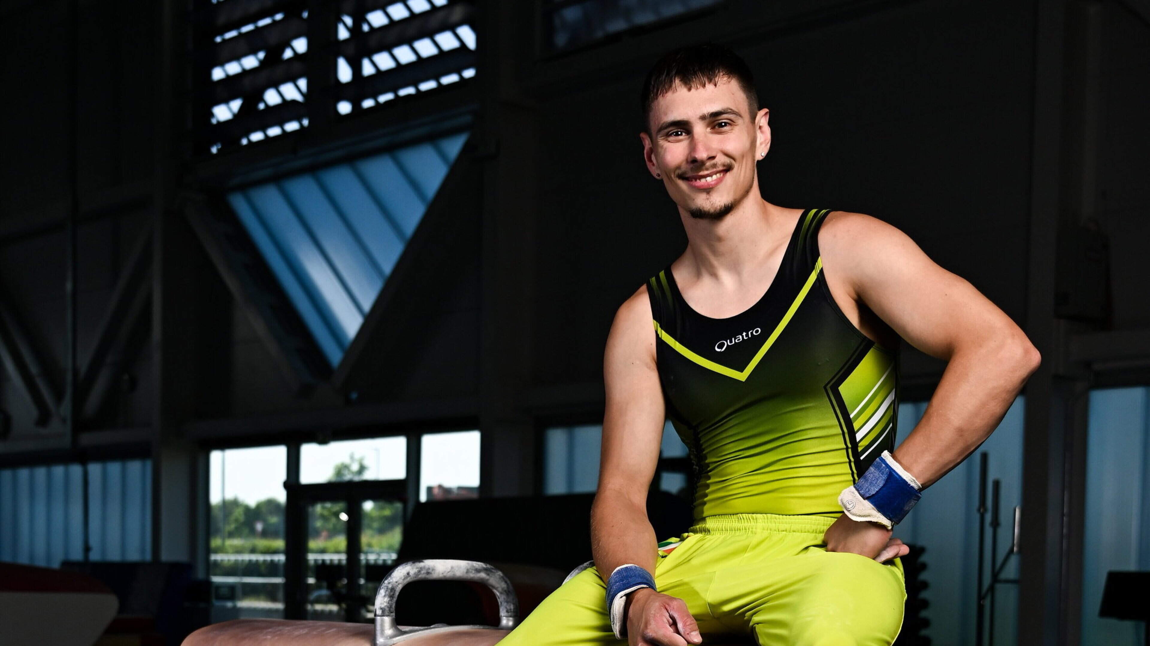 Irish Gymnast Adam Steele Balances Competing and Homeschooling