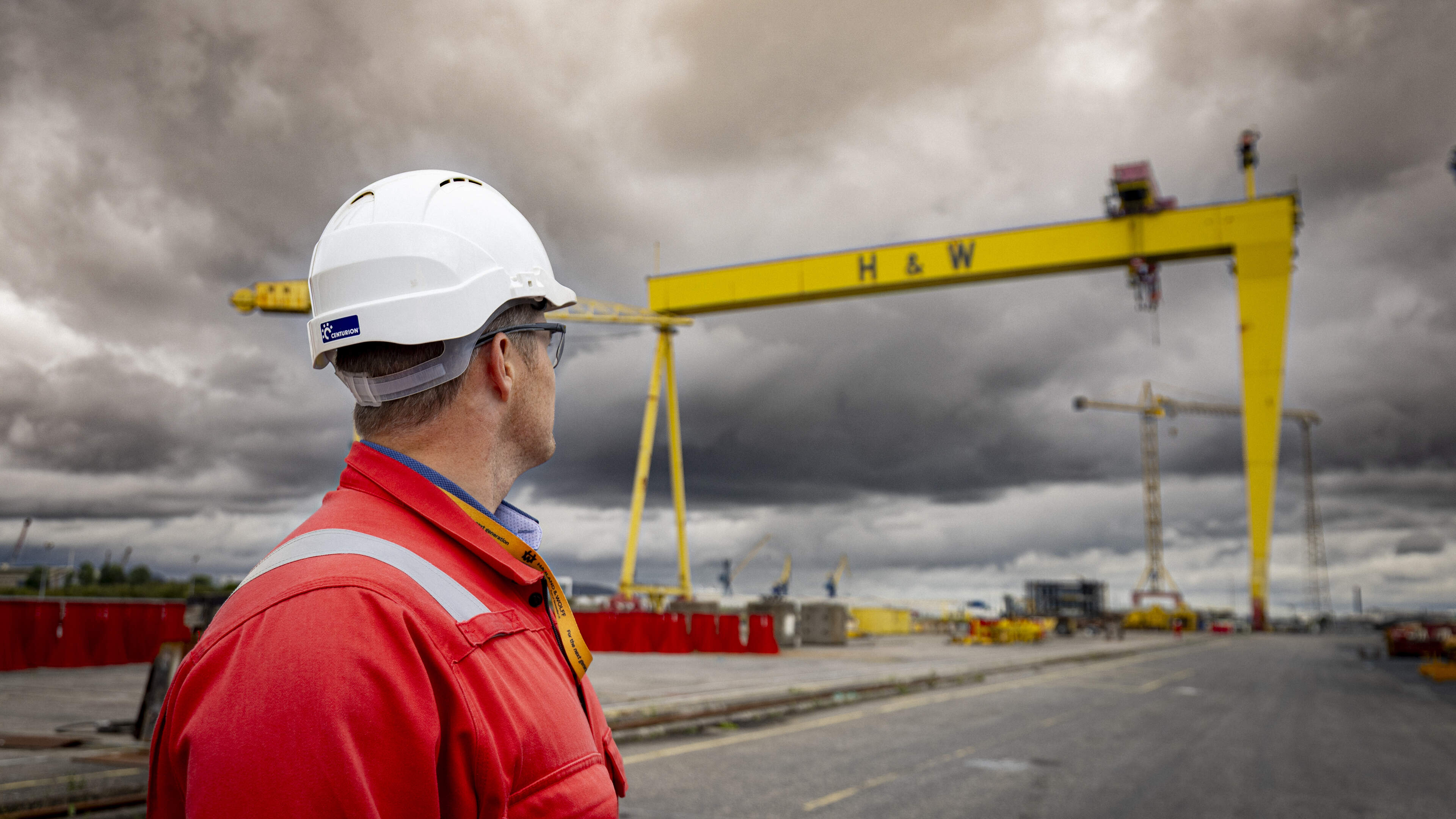 Belfast's Harland & Wolff Cranes Overhaul