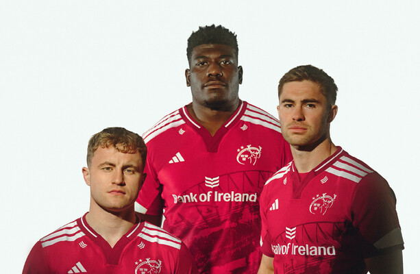 Munster Rugby Unveils New European Jersey