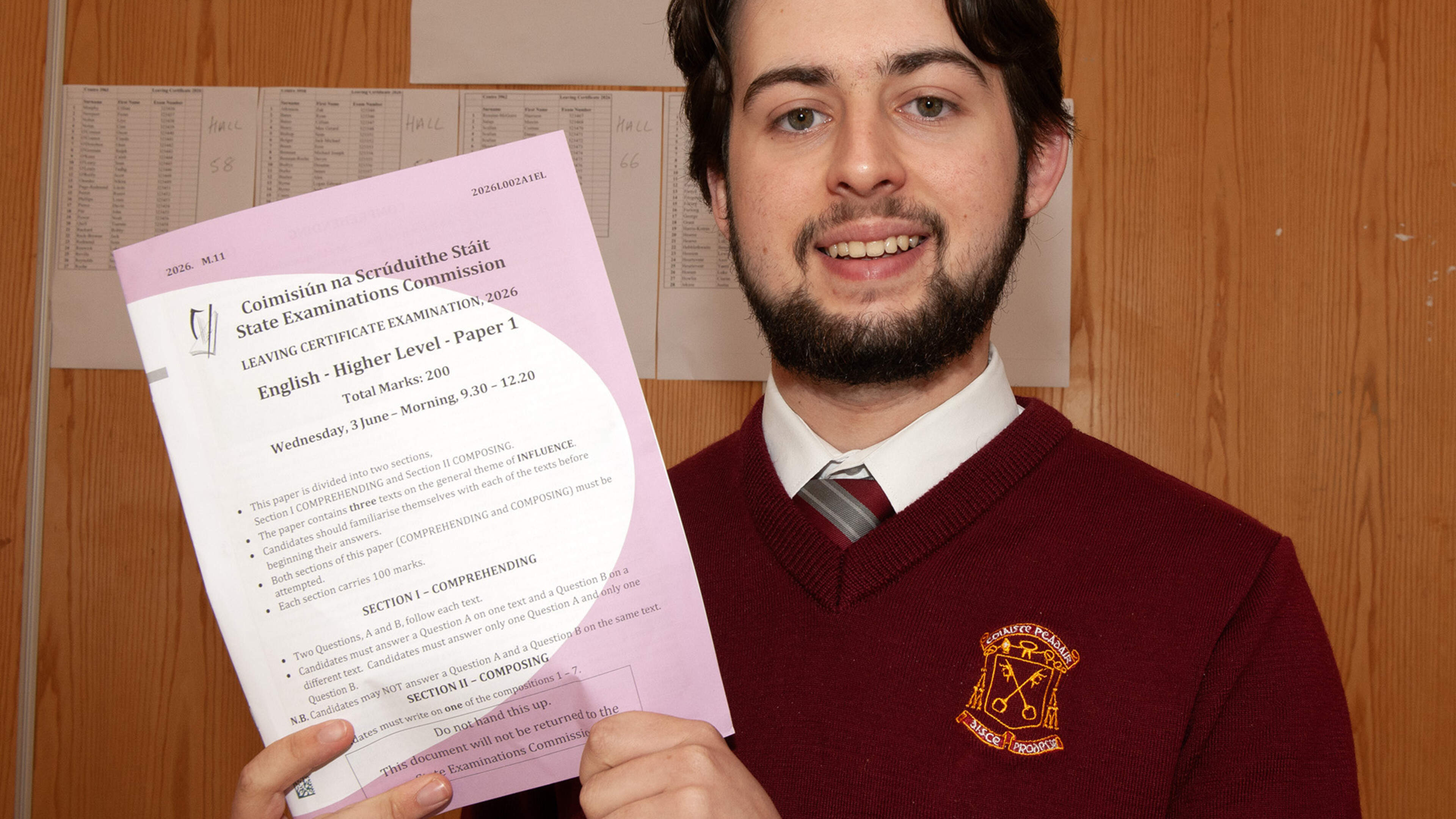 Wexford Student Encourages Class of 2026
