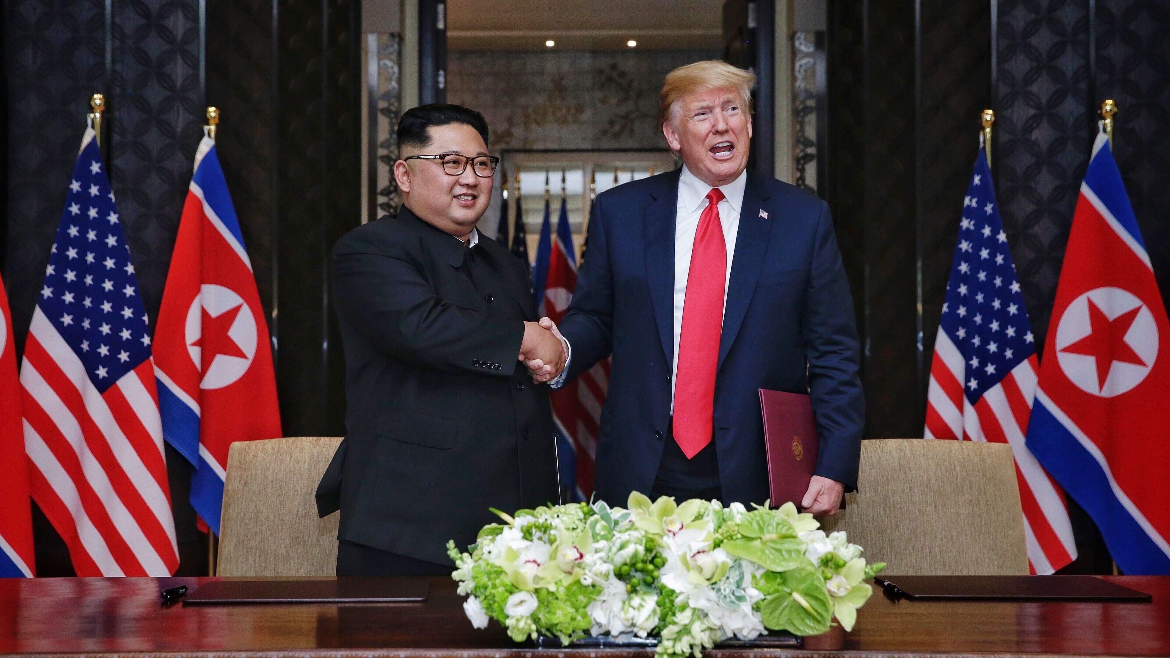 Trump seeks meeting with Kim Jong Un